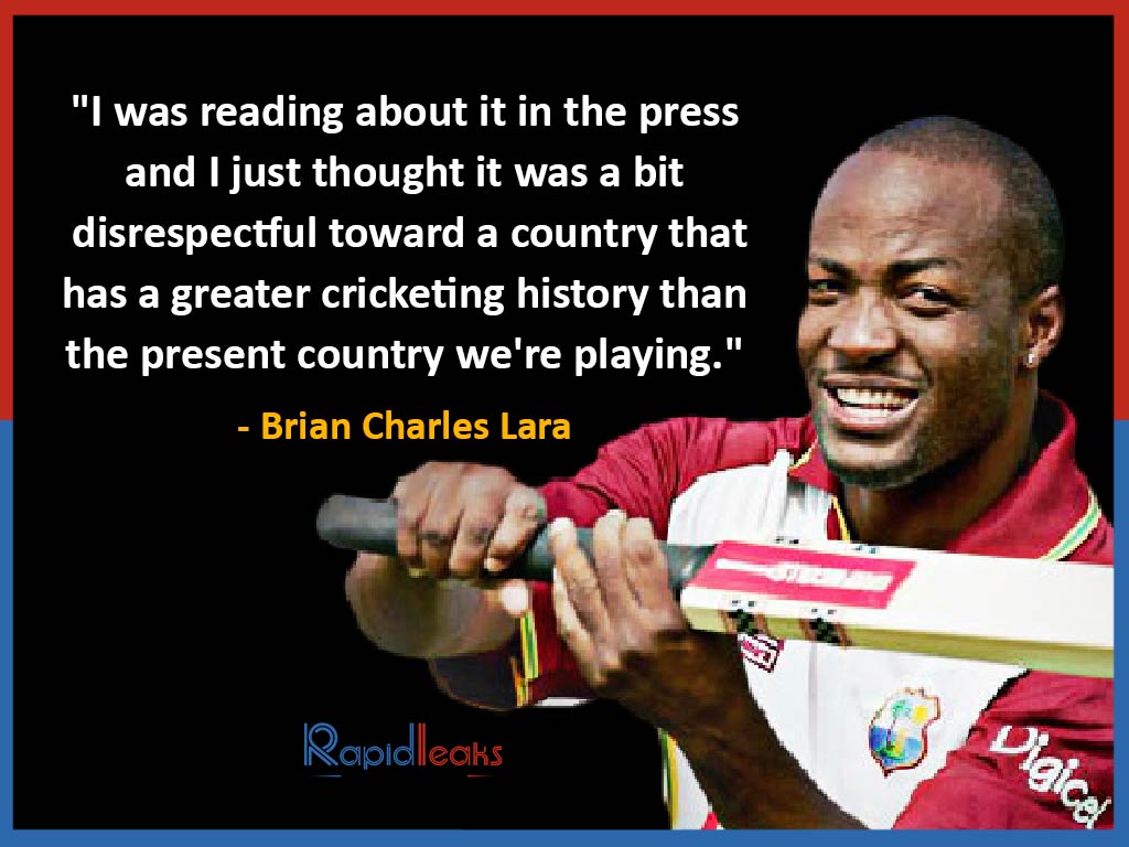 brian lara quote