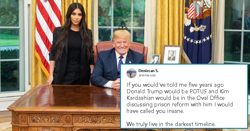 Donald Trump Met Kim Kardashian