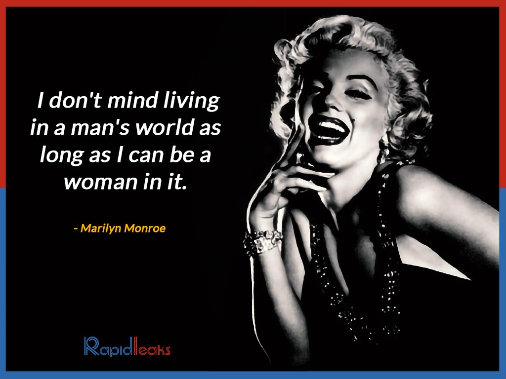 Marilyn Monroe Star Quote