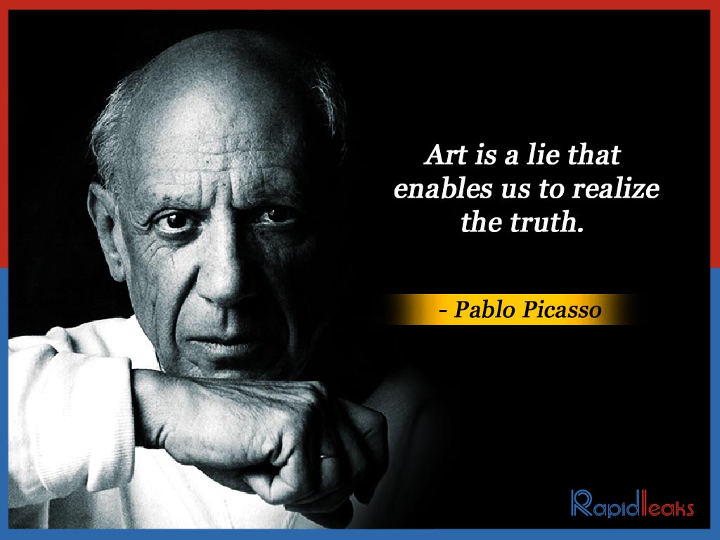 art quote picasso