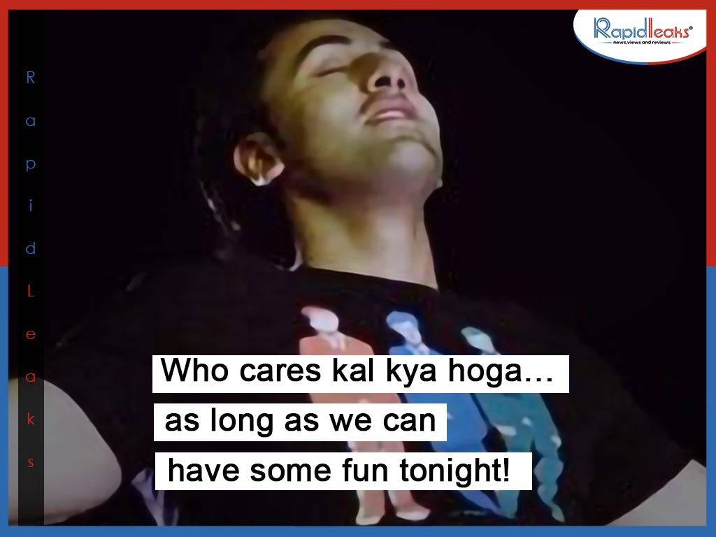 Ranbir Kapoor dialogues in Wake Up Sid