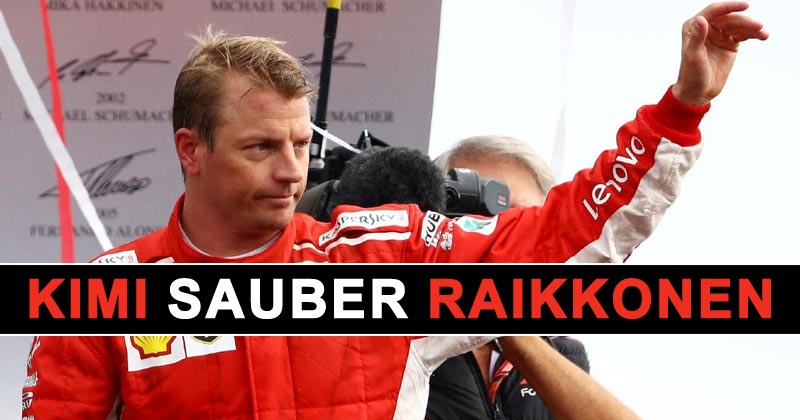 Kimi Raikkonen Sauber