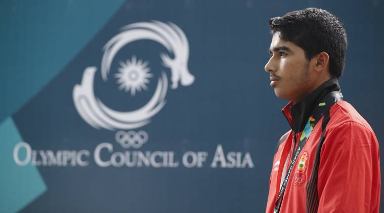 Saurabh Choudhary at Youth Olympics