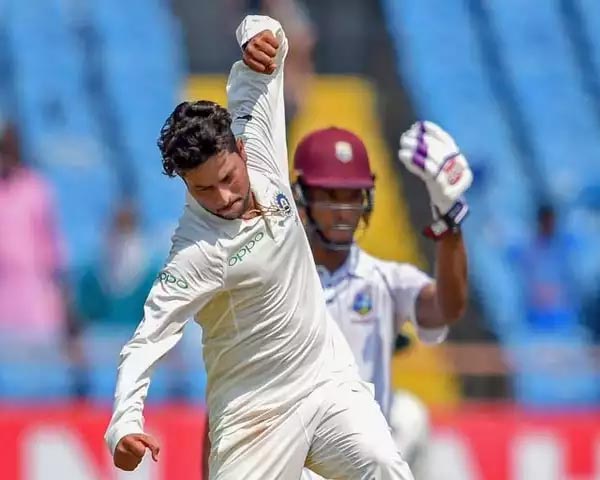 kuldeep yadav against west indies