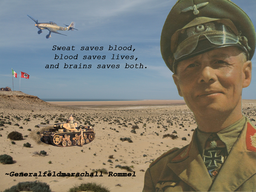 Erwin Rommel | Desert Fox | erwin rommel poem 