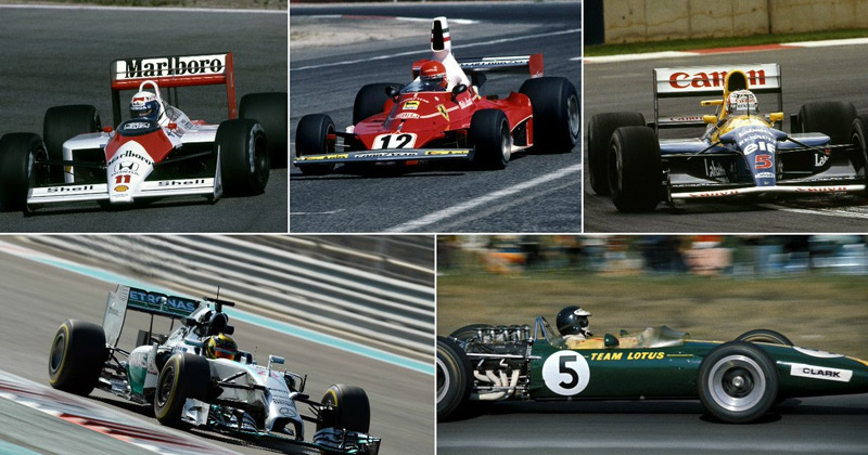 best-looking F1 cars