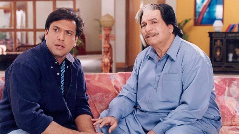 Govinda and Kader Khan Dulhe Raja