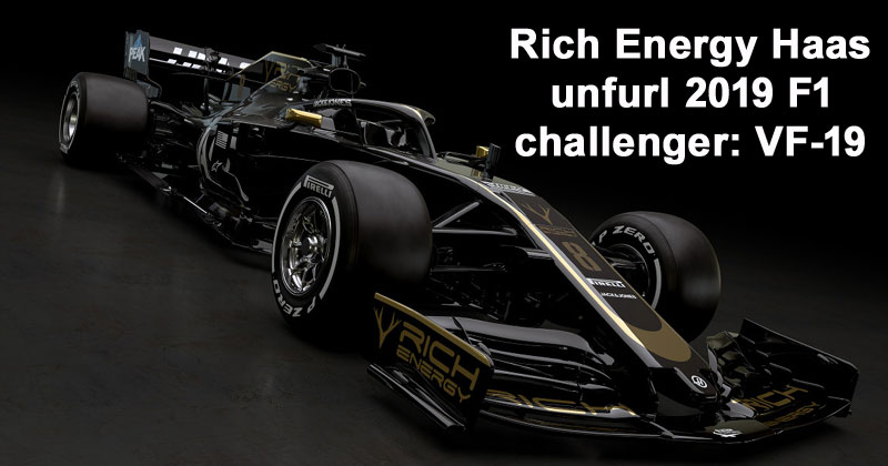 Haas 2019 F1 car