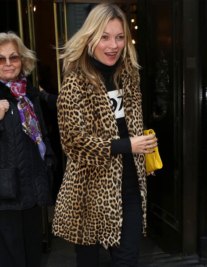 Leopard Print Coat