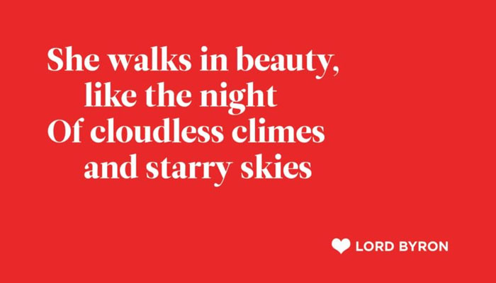 Lord Byron Poetry-Poetry Is Beautiful