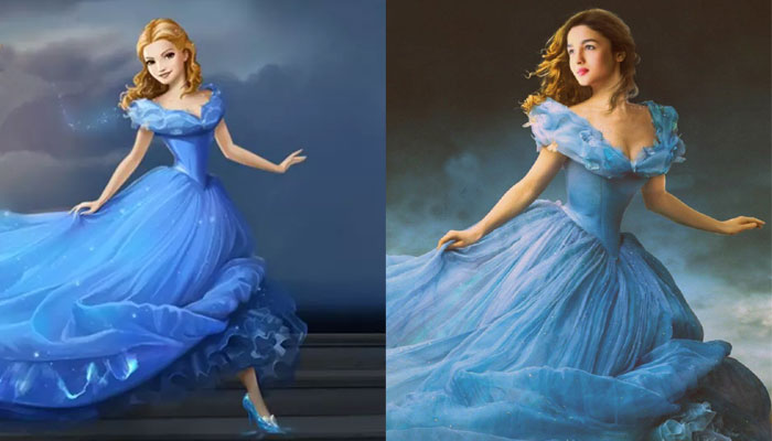 Alia Bhatt as Cinderella