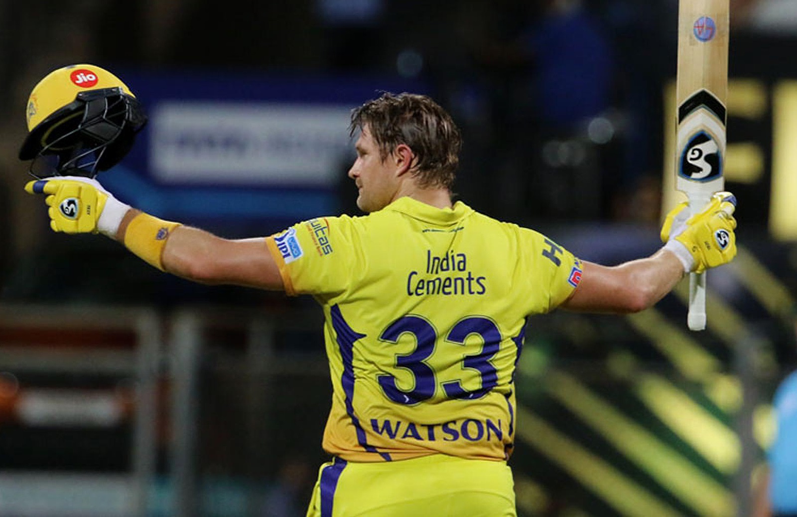 Shane Watson was in great form with the bat in IPL.