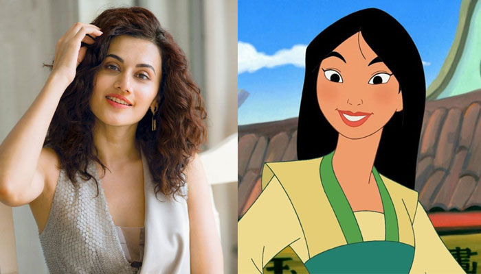 Taapsee Pannu as Mulan