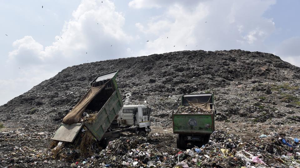 India's trash mountains