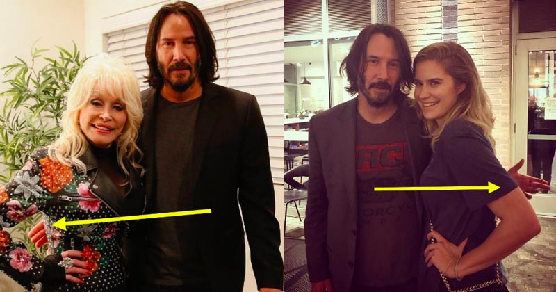 Keanu Reeves’ Hands-Off Photos With Women
