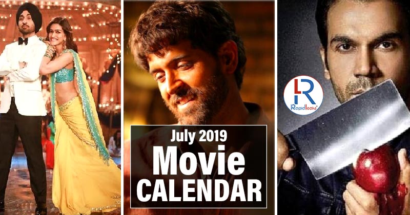 Movies Releasing In July 2019
