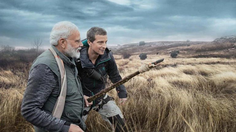 PM Modi and Bear Grylls