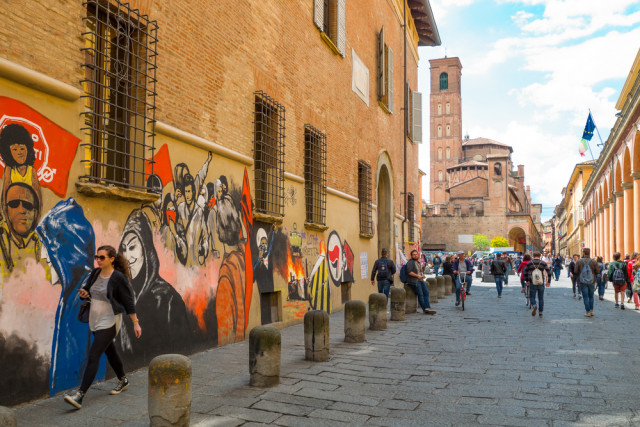 The city of Bologna