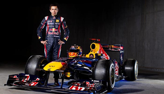 Alex Albon joins Red Bull