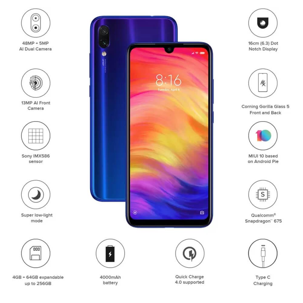 Xiaomi Redmi Note 7 Pro Price Availability Offers And Specifications 4459