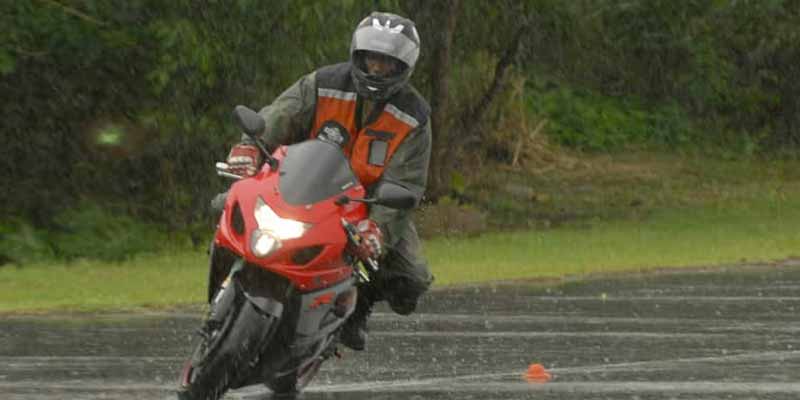 Two Wheeler Ride During Rains