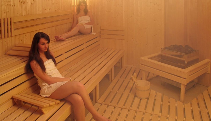 Sauna helps in fat burning