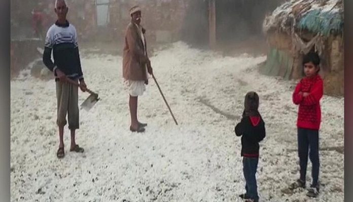 The Snowing In Rajasthan Recently At Nagaur Made Massive News