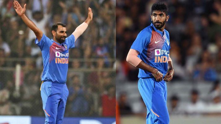 India vs New Zealand 3rd T20 - Bumrah and Shami