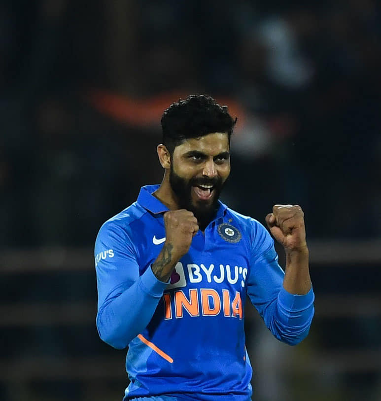 Ravindra Jadeja - India vs New Zealand second T20I