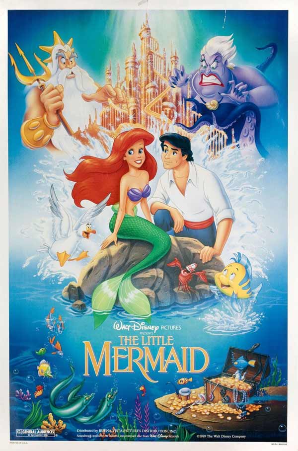 best animated films for Children- Little Mermaid