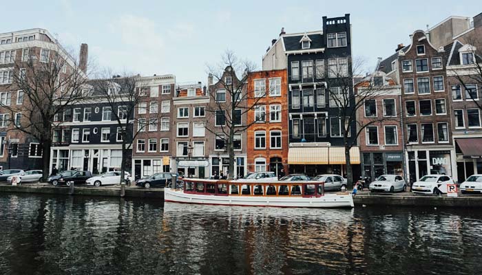 Anne Frank House in amsterdam