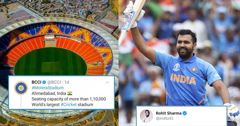 Rohit Sharma Expresses Uncontrollable Excitement To Play At The Motera Stadium