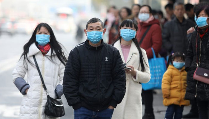 Coronavirus cases in china