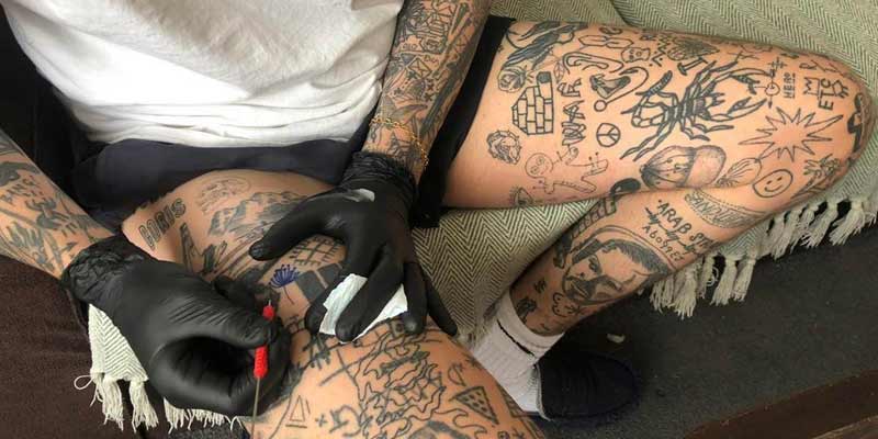 Story of a girl a tattoo artist and her custom leg braces gets  international attention