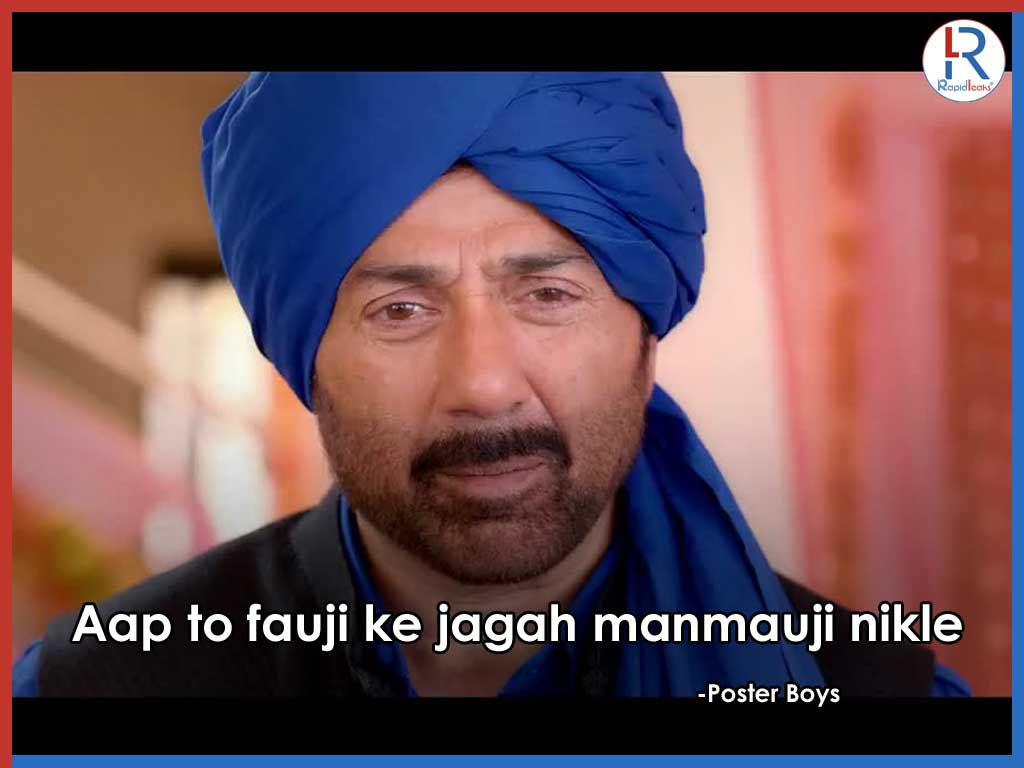 Poster Boys | Iconic Sunny Deol Dialogues