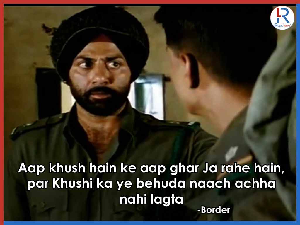 Border Movie Still | Sunny Deol Dialogues