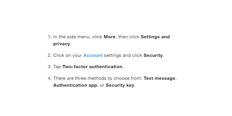 Two Step Verification & Verify Login Twitter