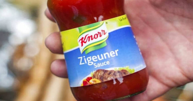 Zigeuersauce Knorr racism in Germany
