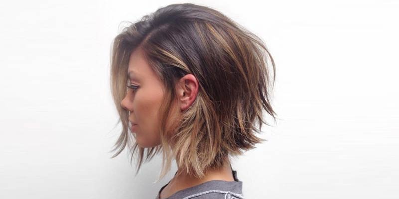 Feathered bob | hairstyles for women with short hair