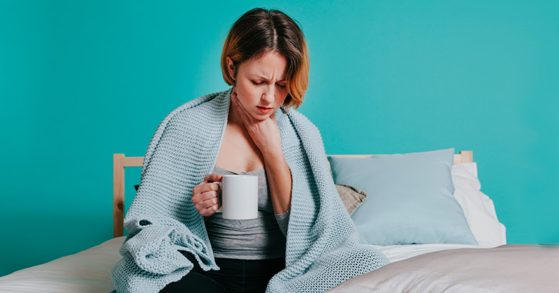 Women Having Throat Pain | Home Remedies for Sore Throat