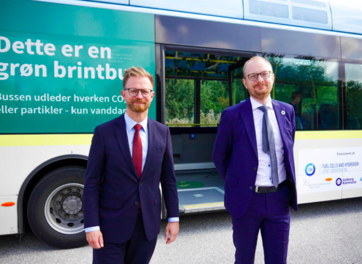 hydrogen-powered buses Denmark