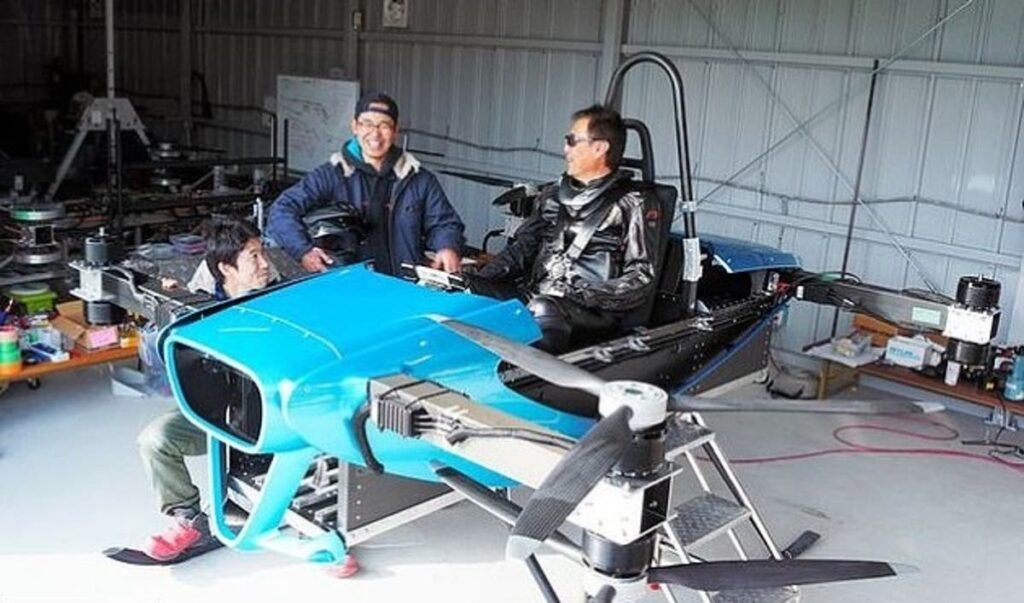 Japanese Flying car | worlds smallest flying car from skydrive has started manned testing in japan