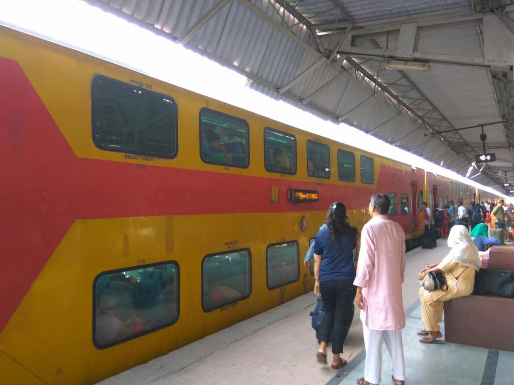 Delhi-Jaipur double decker train