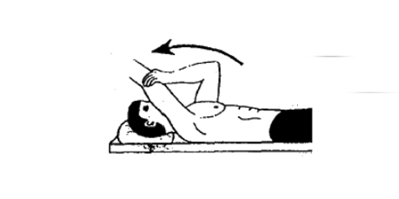 Supine Passive Arm Elevation