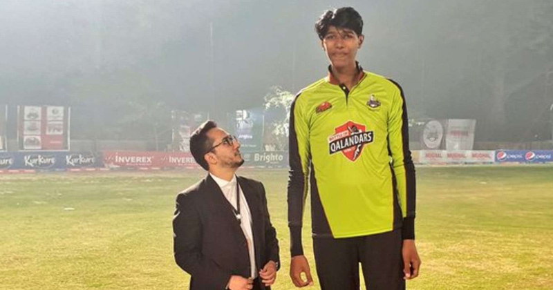 Mudassir Gujjar | Tallest Bowler and Cricketer