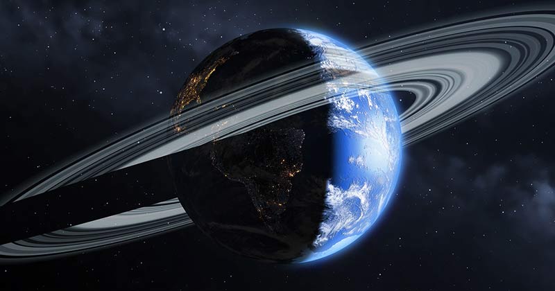 Why Does Saturn Have Rings And The Earth Does Not?