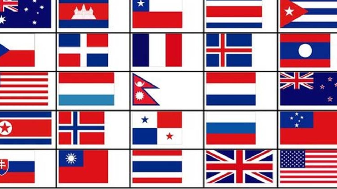 29 Different Countries with Red, White, and Blue Flags - AZ Animals