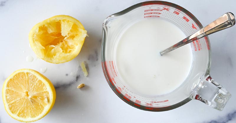 make buttermilk at home