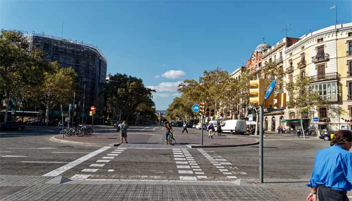 Passeig de Sant Joan, Barcelona, Spain