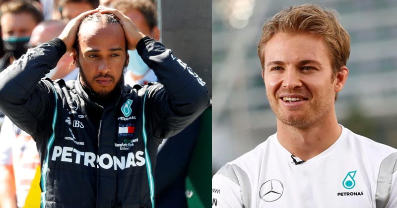 Nico Rosberg on lewis hamilton